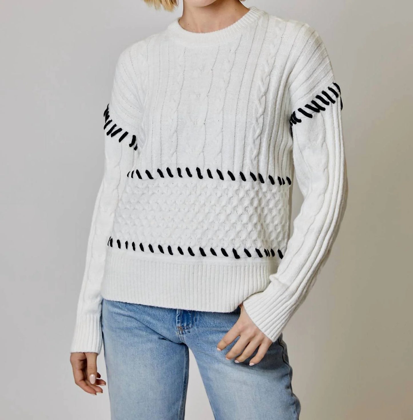 Design History - Cable Knit Sweater
