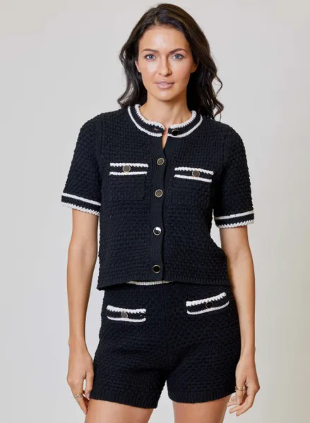 DH NEW York - Chic Knit Top