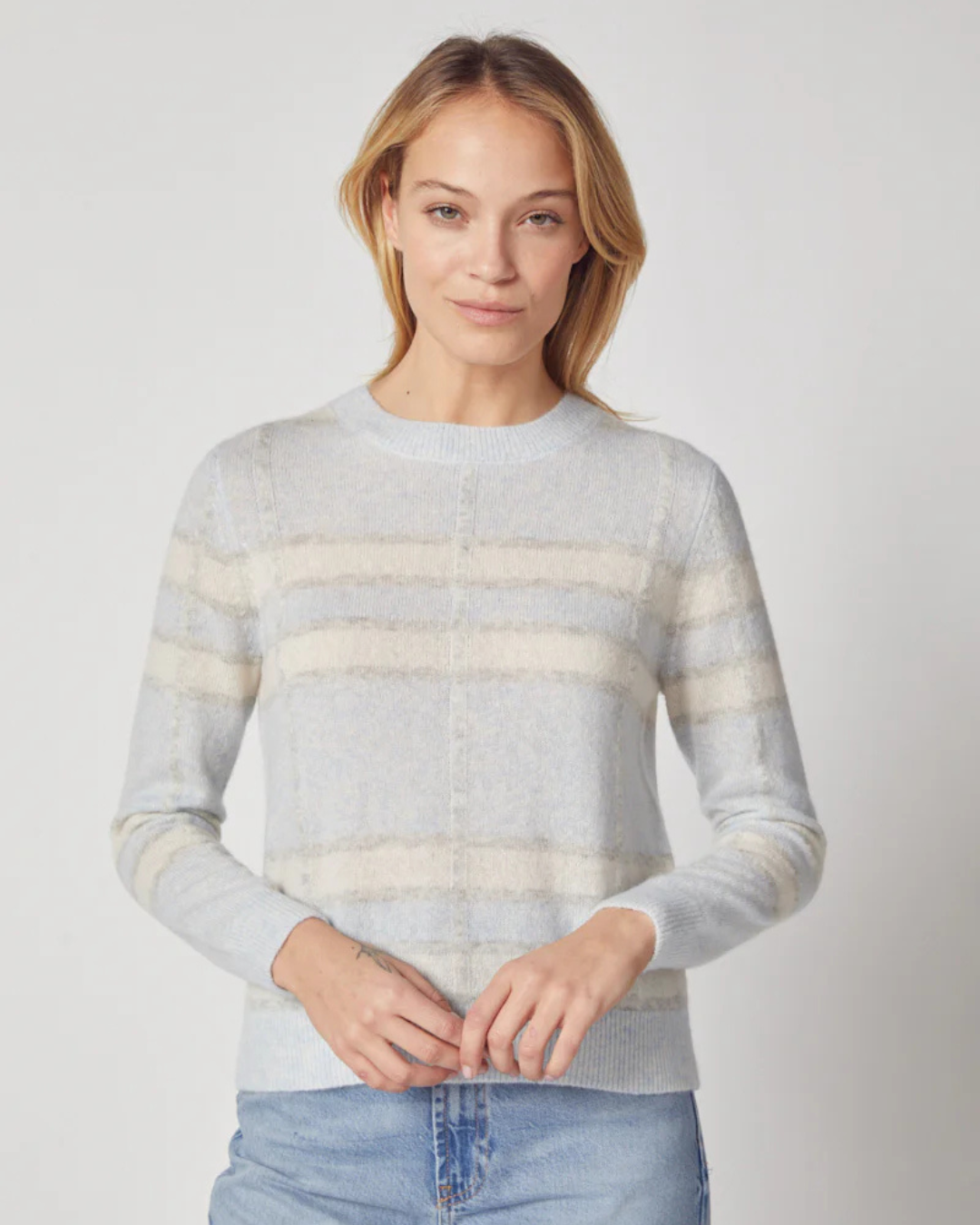 Kokun - Plaid Crewneck