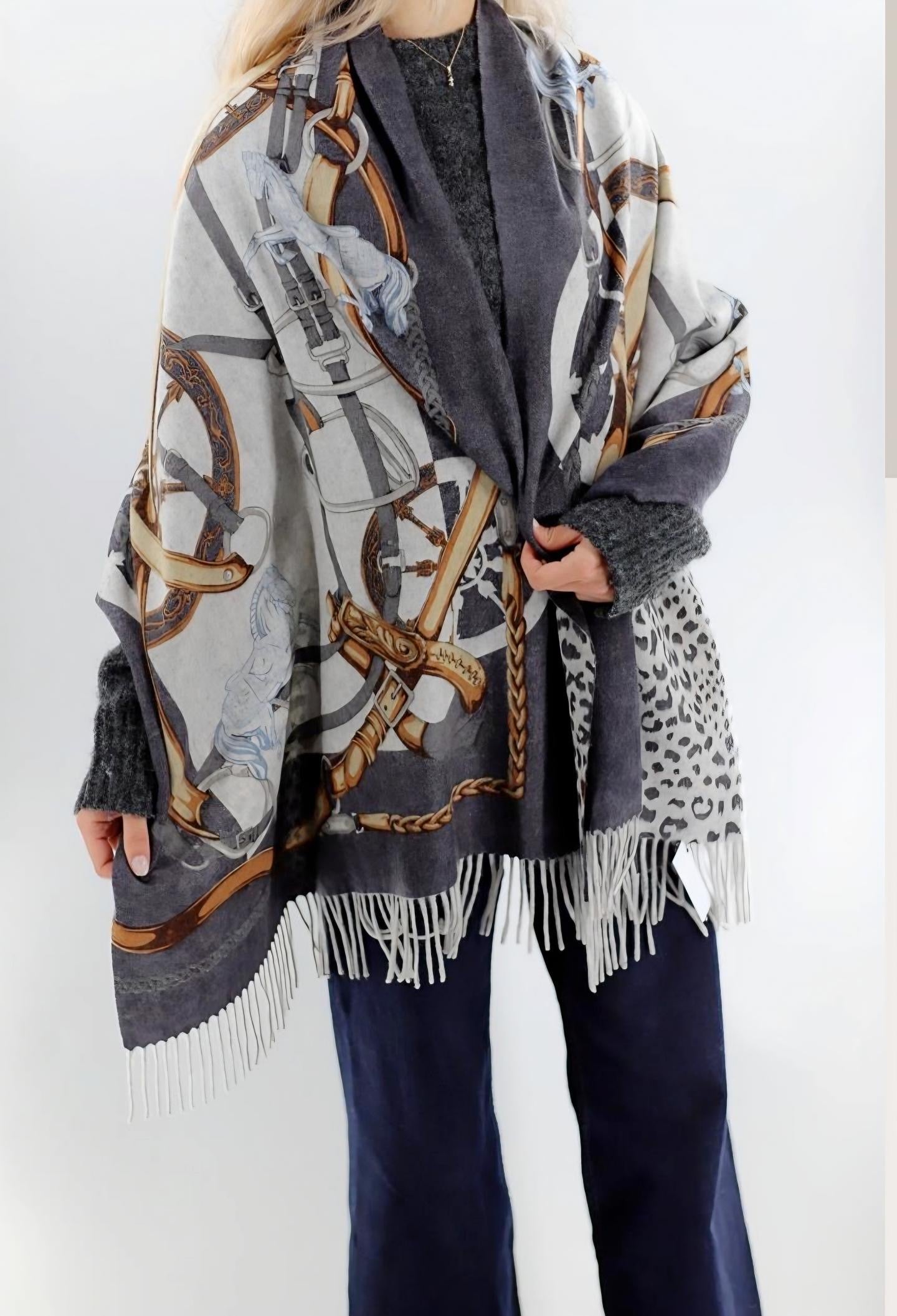 La Fiorentina - Esquestrian Print Wrap