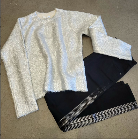 Design History - Silver Chrome Sweater