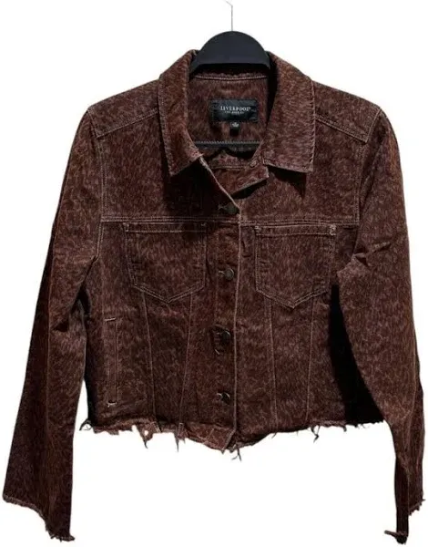 Liverpool LA - Cheetah Jean Jacket