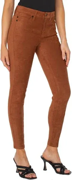 Liverpool LA - Chestnut Suede Pant