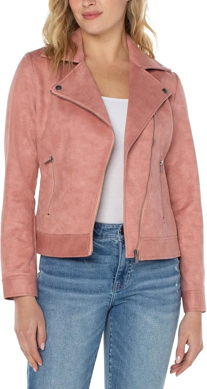 Liverpool LA - Suede Moto Jacket