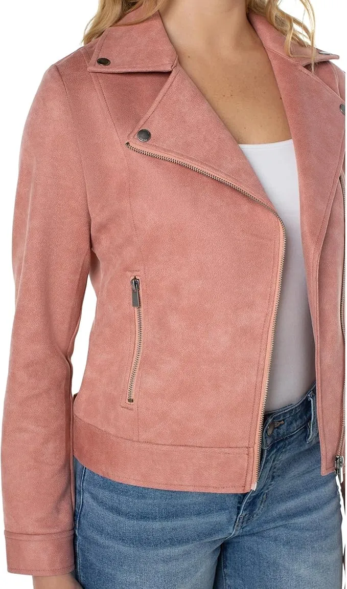 Liverpool LA - Suede Moto Jacket