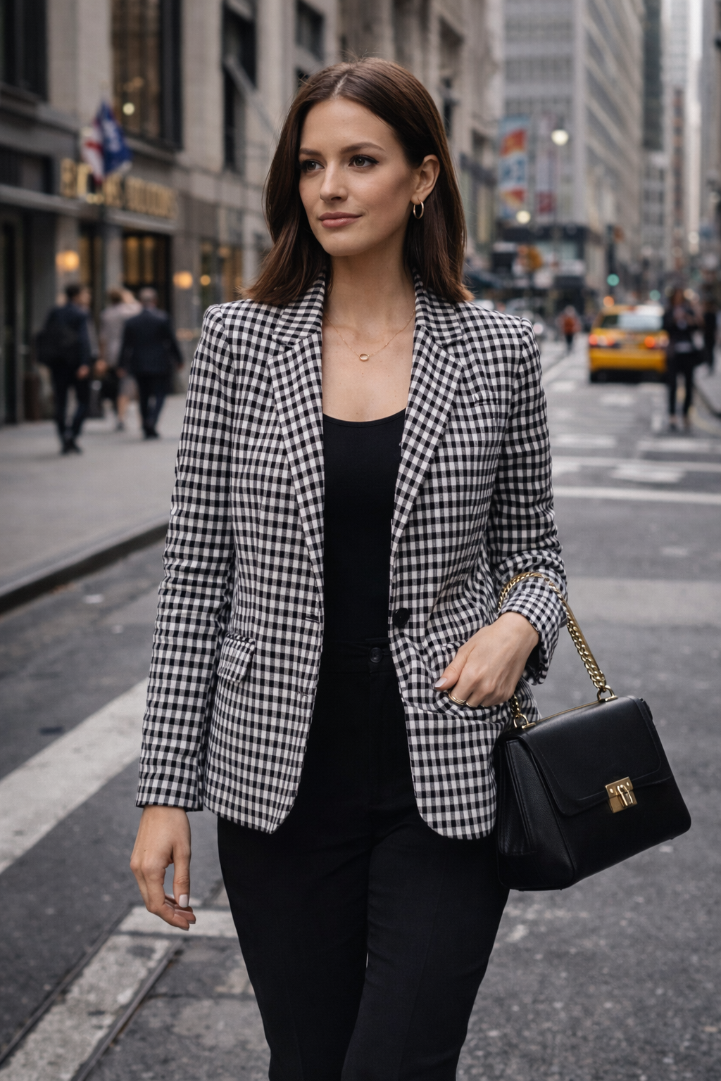 Fate- Houndstooth Blazer