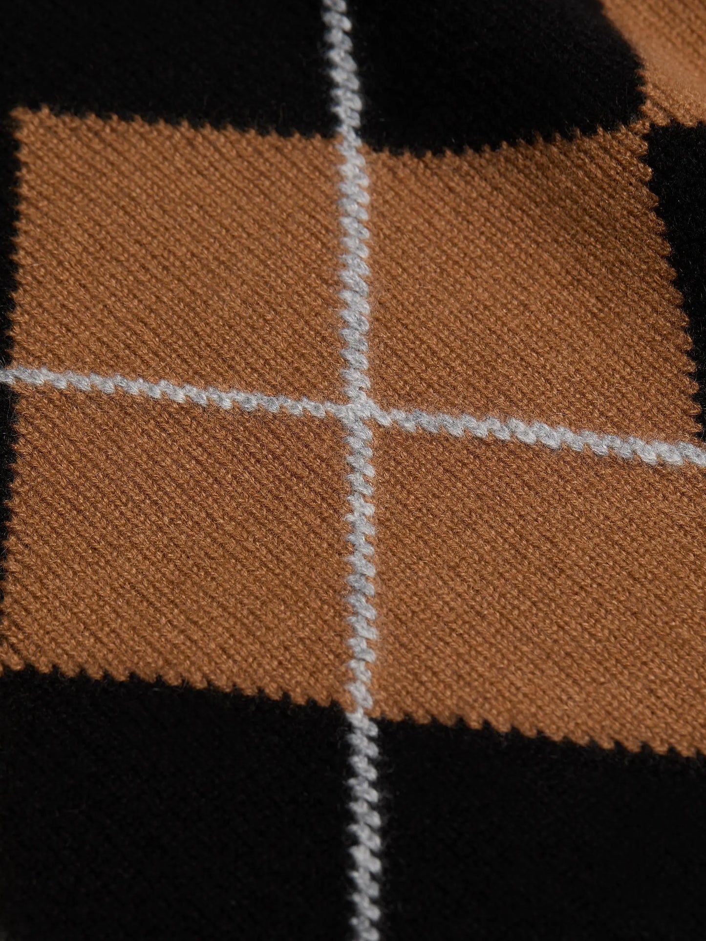 Argyle Cashmere Sweater